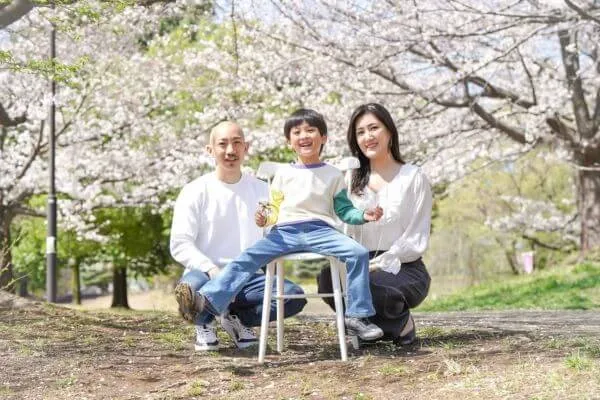 家族の写真