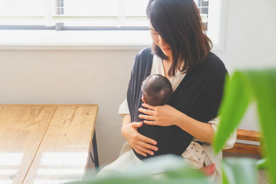 育児中のママのシーン